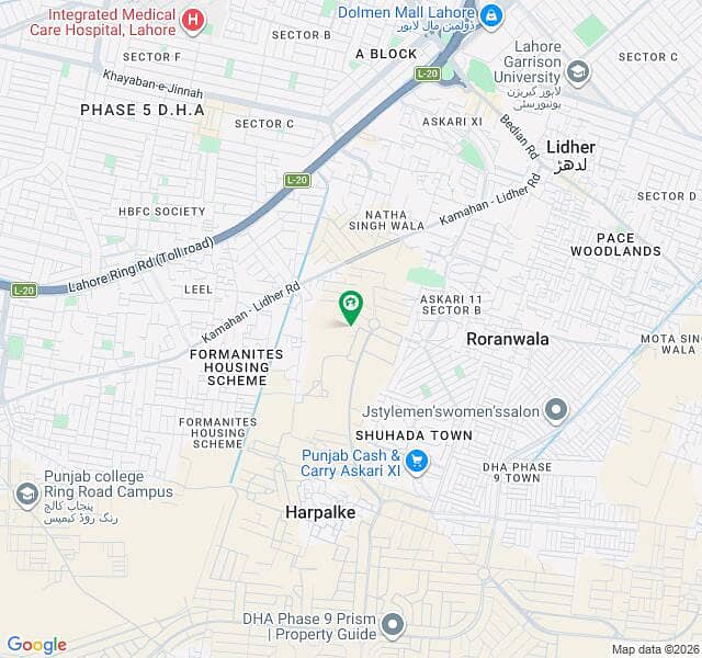 PRISM B Block TOP Location Plot One Kanal Plot 0