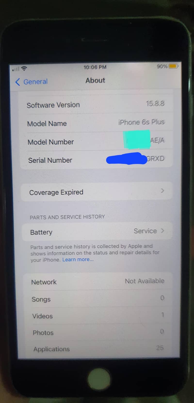 Apple iPhone 6S Plus 6
