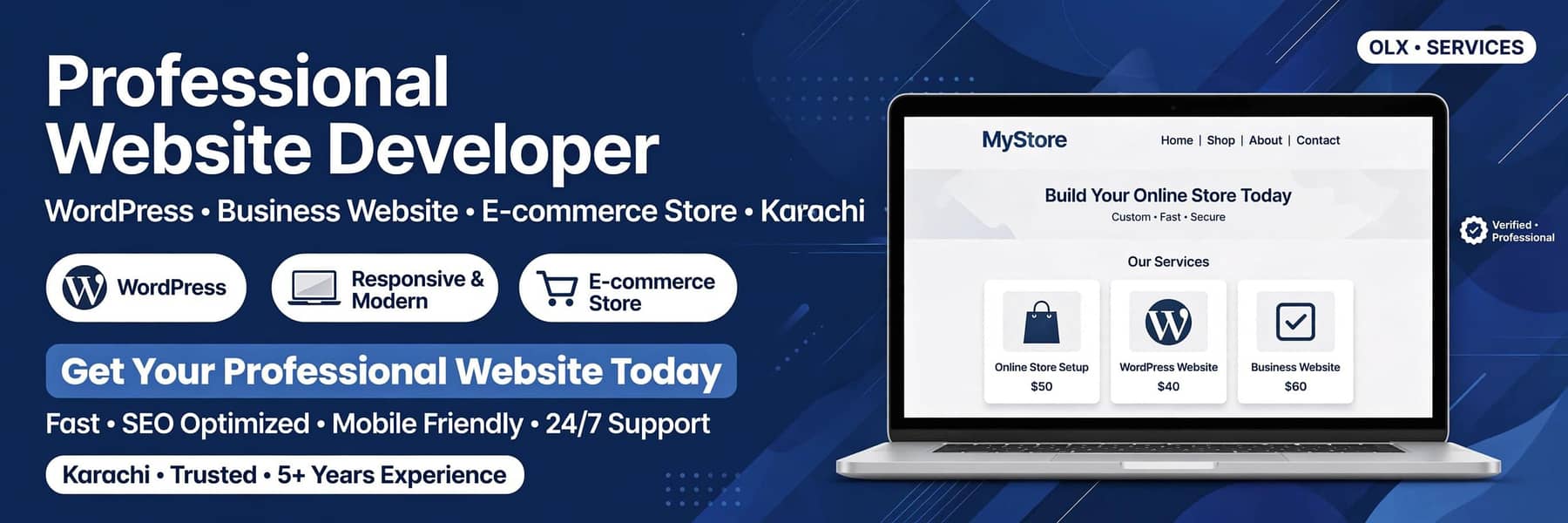 Professional Website Developer in Karachi 0