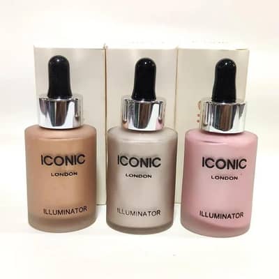 Iconic London Liquid Highlighter (Set of 3 Shades