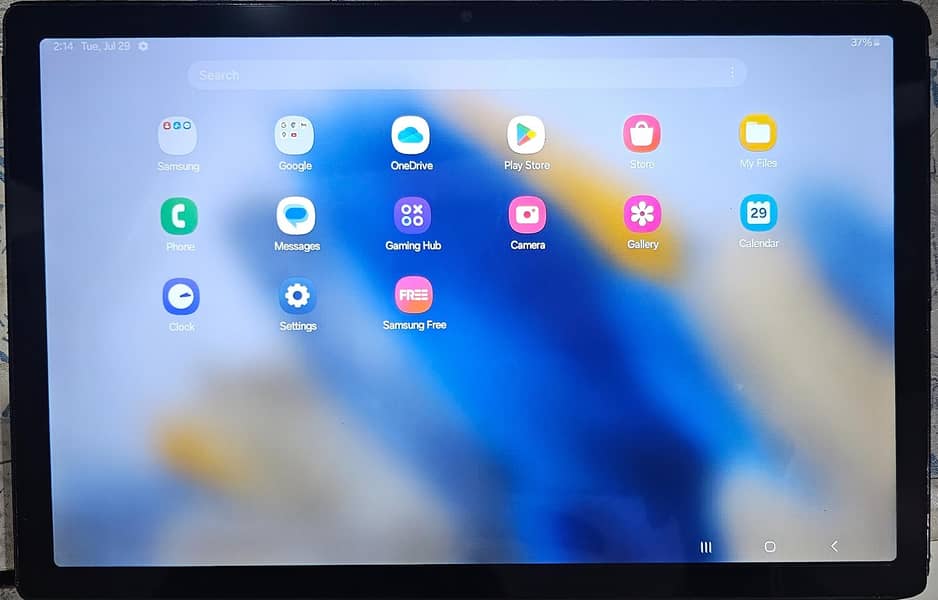 Samsung tablet A8 android version 2