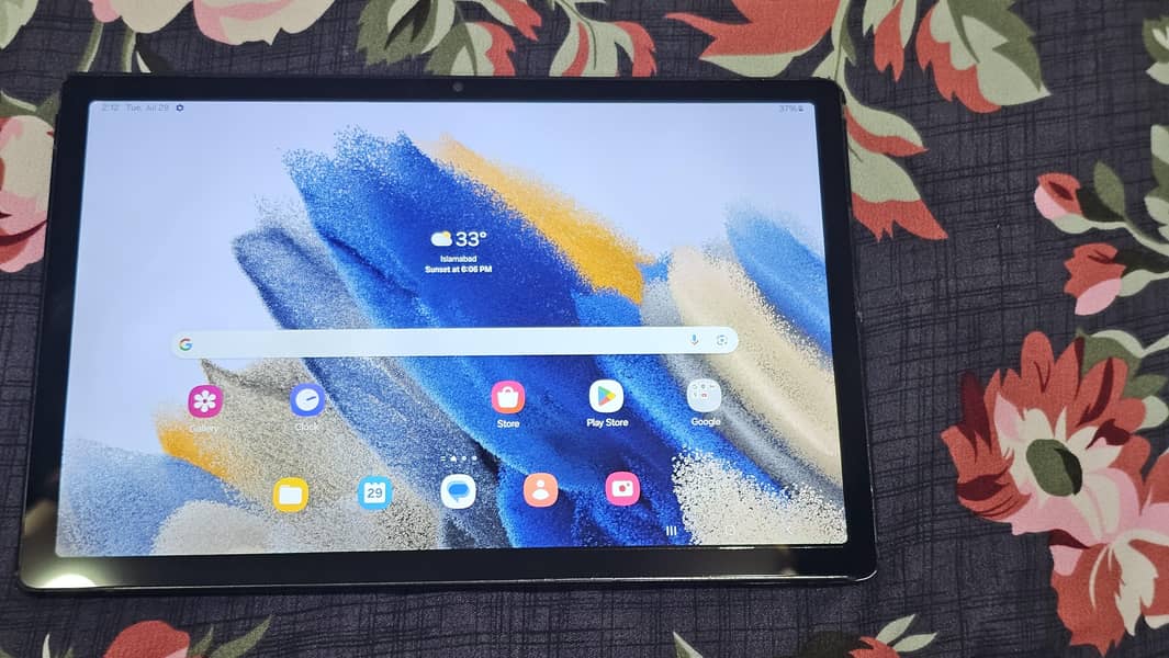 Samsung tablet A8 android version 4
