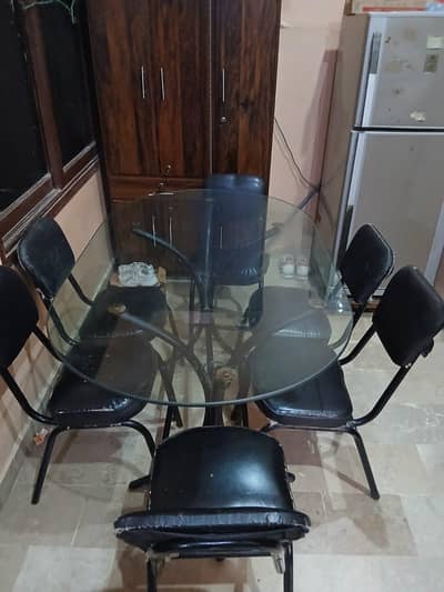 dinning table with 6 chair