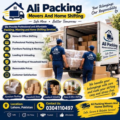 Ali Packing Movers And Home Shifting