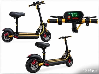 Fully Electric Scooty