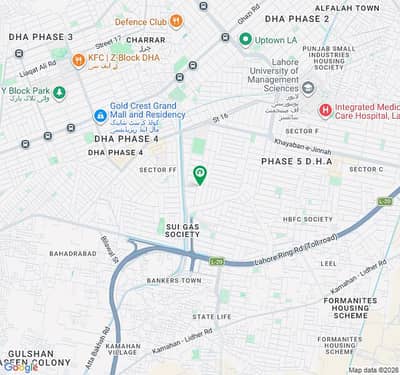 Phase 5 L Block Near# 541 One Kanal Plot Sroundings By HOUSES