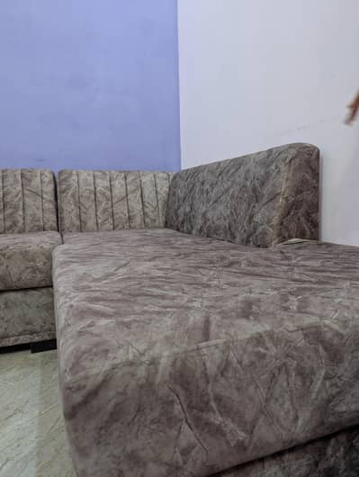 L Shape Sofa Set for Sale | Slightly Used | Good Condition
