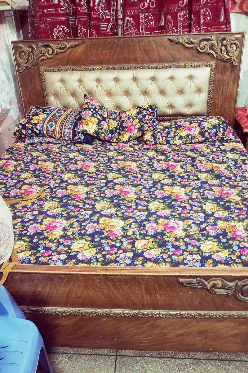 bed with side tables 1