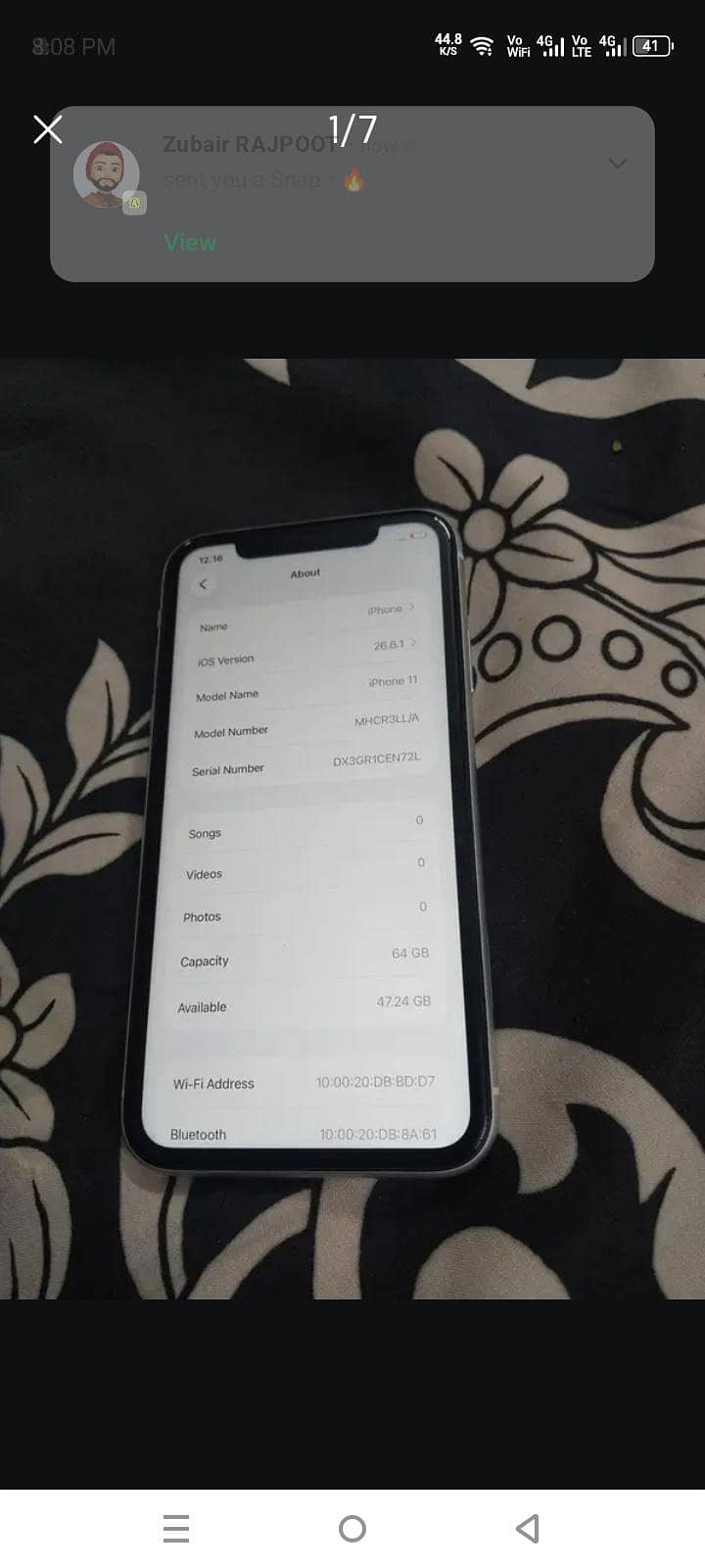 Apple iPhone 11 original 7