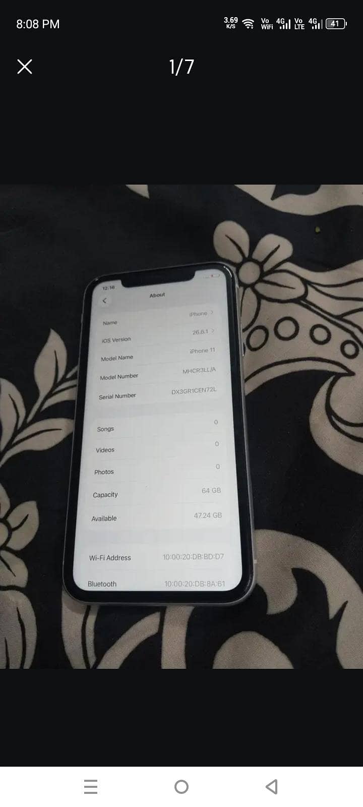 Apple iPhone 11 original 8