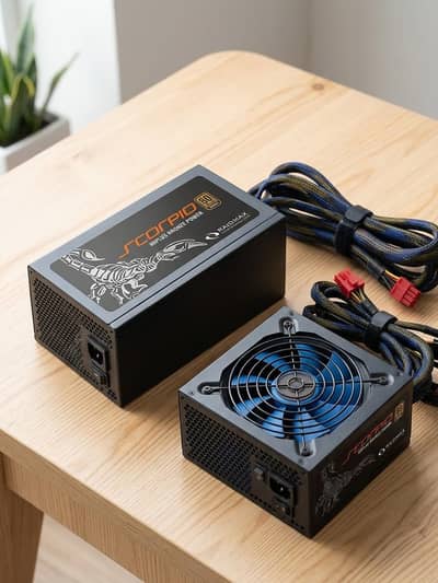 Raidmax Scorpio 735W 80 Plus Bronze Gaming Power Supply (Semi-Modular)