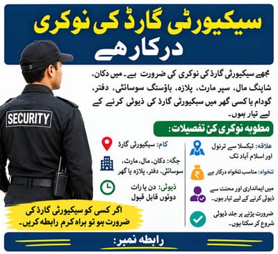 Need security job