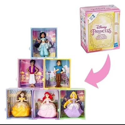 Disney Princess Royal Stories Series 2 Surprise Figure Box . 12 Box set