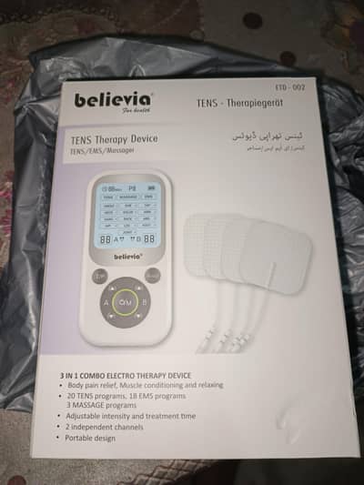 believia Therapy massager device