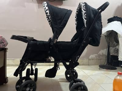 Twin baby Pram and Stroller