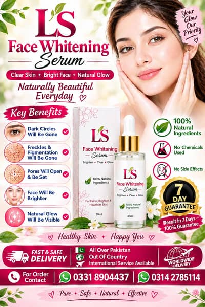 face WHITENING serum