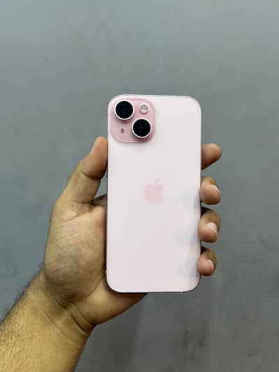 iPhone 15 pink jv 128gb