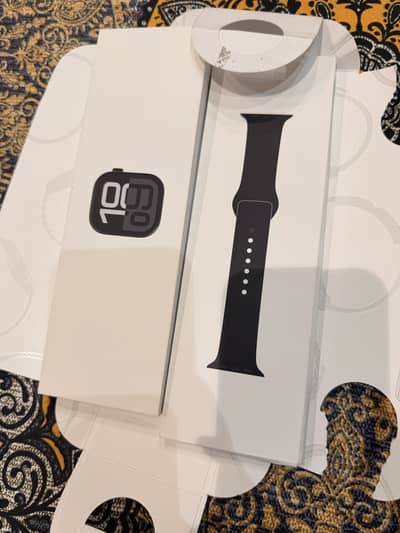 Apple watch 10 jet black complete 46mm