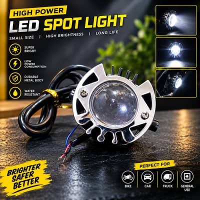 SSLG LED FOG SPOT LIGHT 3 COLORS
