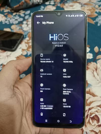 Tecno Spark 10 | 128GB | PTA Approved | Box Available