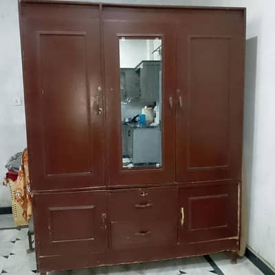 Almirah Wardrobe Almari 3 Doors