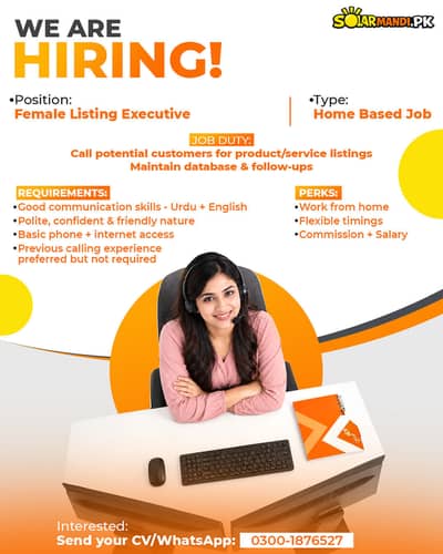 Listing Executive - Female