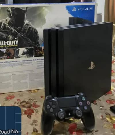 PS4 pro with box