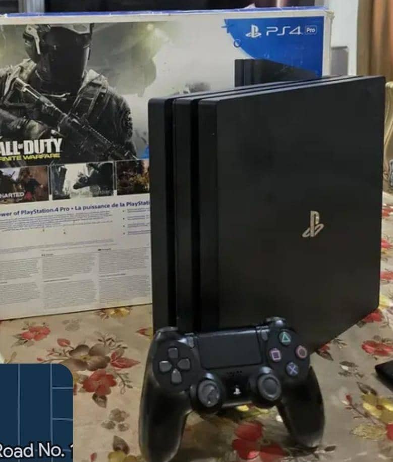 PS4 pro with box 0