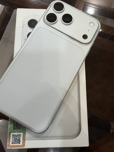 Apple iPhone 17 Pro Max PTA Approved silver
