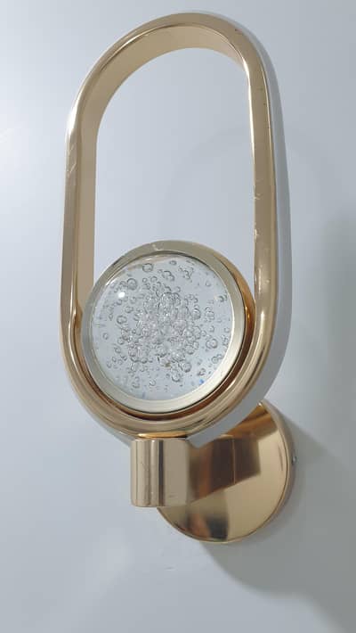 Modern wall crystal shades light with 3 lights setting