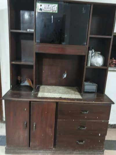 Woden mini tv traly