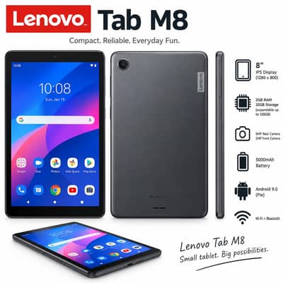 Lenovo tab M8 PTA Approved