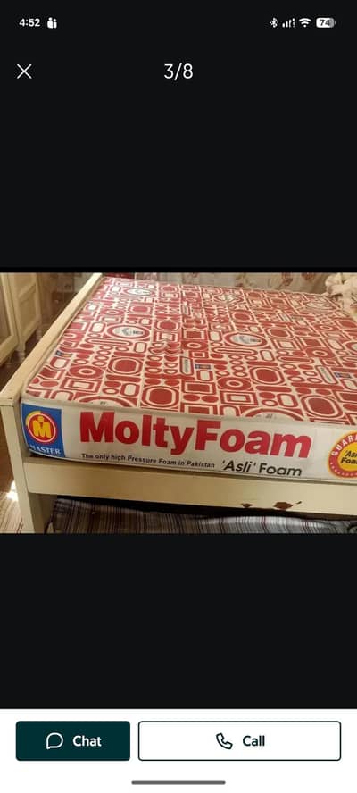 Molty form 6 inch Queen size