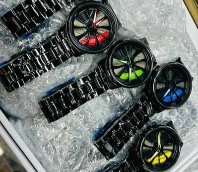 CAR WHEEL WATCH  BULK AND SINGLE QUANTITY LOW PRISE