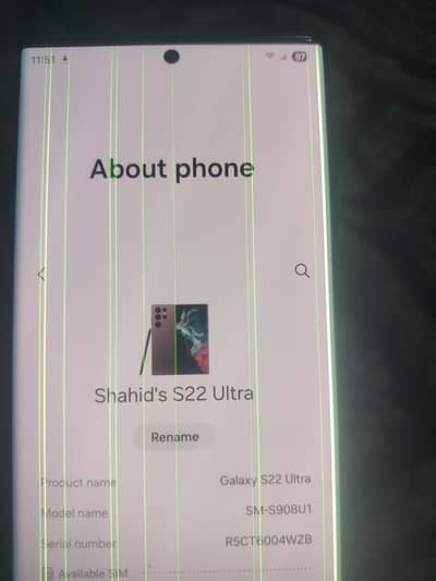 Samsung Mobile S22 Ultra