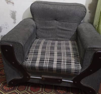 sofa with table