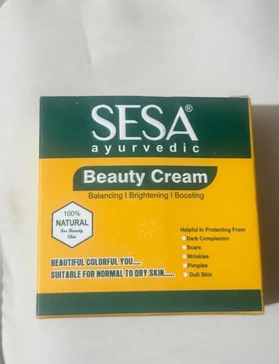 SESA ayurvedic Beauty Cream Natural