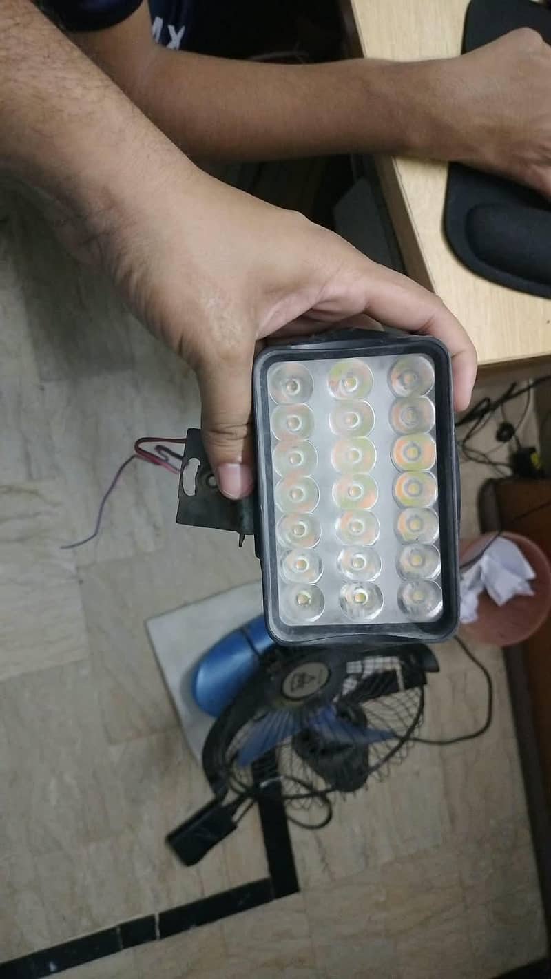Headlight with switch 2
