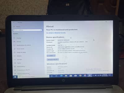 HP Laptop Core i3 – 4GB RAM | Display Changed | Price Negotiable