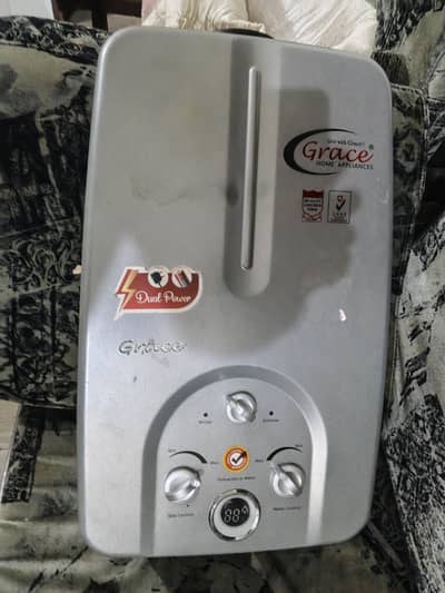 Grace geyser new condition only one month used