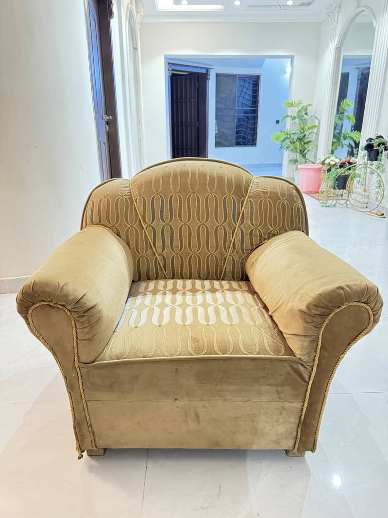 Wooden Sofa set 1