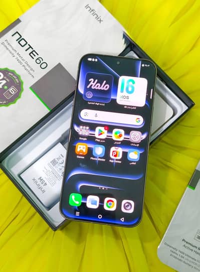 Infinix Note 60 8/256GB | PTA Approved | Excellent Condition