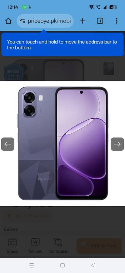 oppo a6 k 4/128 only phone and charger need money 03186138817