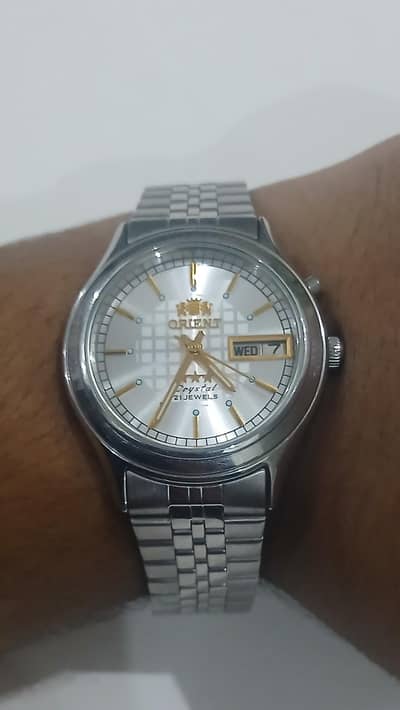 Men's Watch|Automatic Watch|Orient Tristar 21 Jewels Automatic Watch