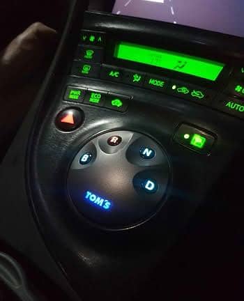 Toyota Prius gear TOMS shifter button for ZVW30 2010 to 2015