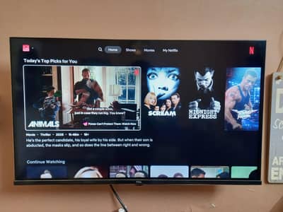 TCL 32-Inch Bezel-Less Android Smart LED TV | 32S65A, 0300/147/9/741/
