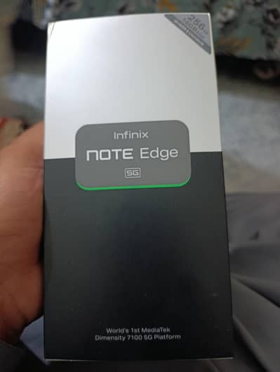 Infinix Note Edge 5G  Just Open Box Final Price.