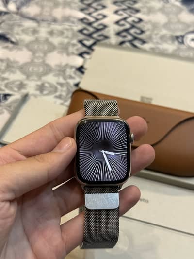 Apple watch series 7 stainless steel  silver 45mm