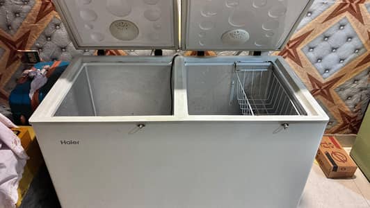 heier  ka freezer good condition bhot km use hua hy