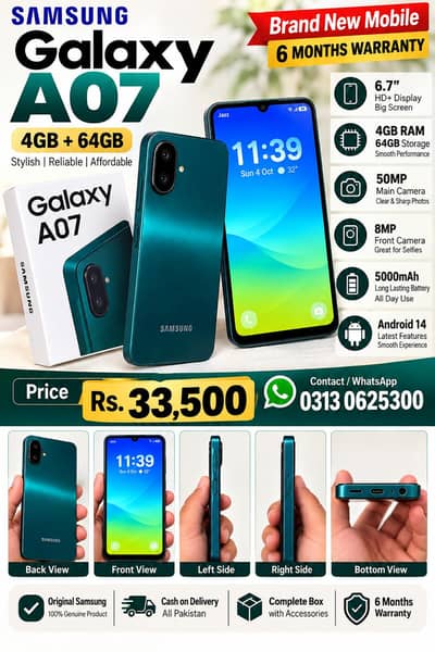 Samsung Mobile A07
